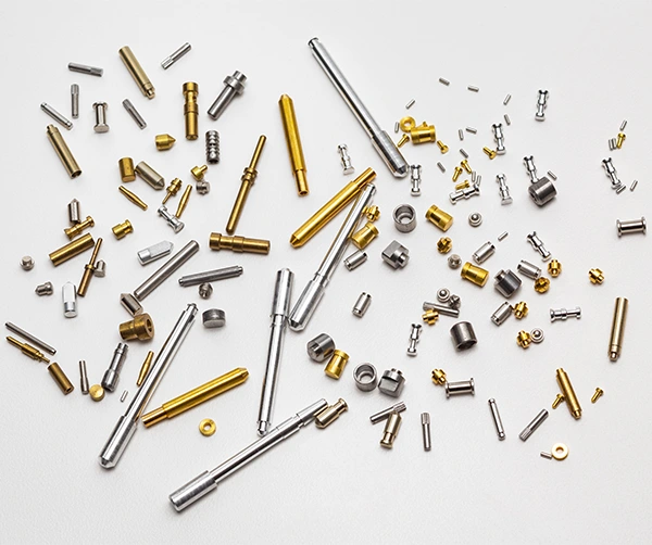 LAB's manufactured parts come in a variety of sizes from a few millimeters to over an inch and can be made in a variety of shapes and colors